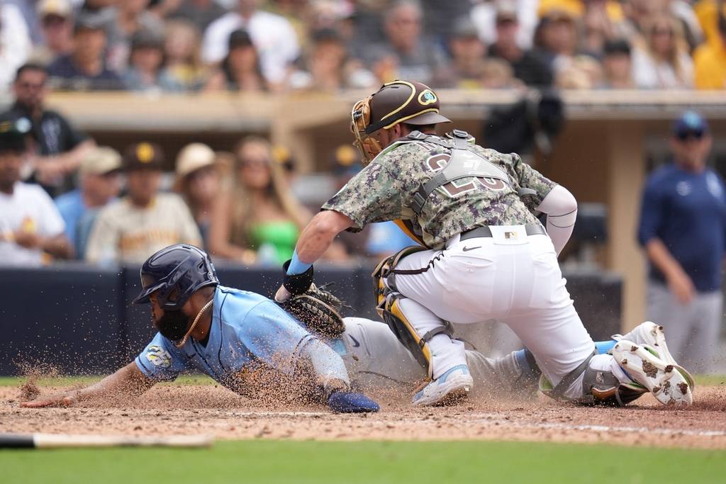 2023赛季MLB常规赛:圣迭戈教士 5-4 坦帕湾光芒-搜狐大视野-搜狐新闻
