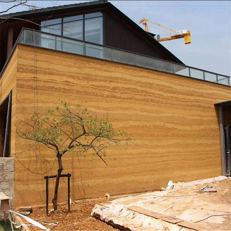 夯土漆有什么独特之处,如何去挑选呢?_建筑_涂料_大自然