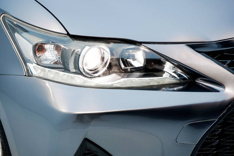 厦门尊享会汽车贴膜 雷克萨斯 ct200h贴超亮金属烟灰改色膜_搜狐汽车