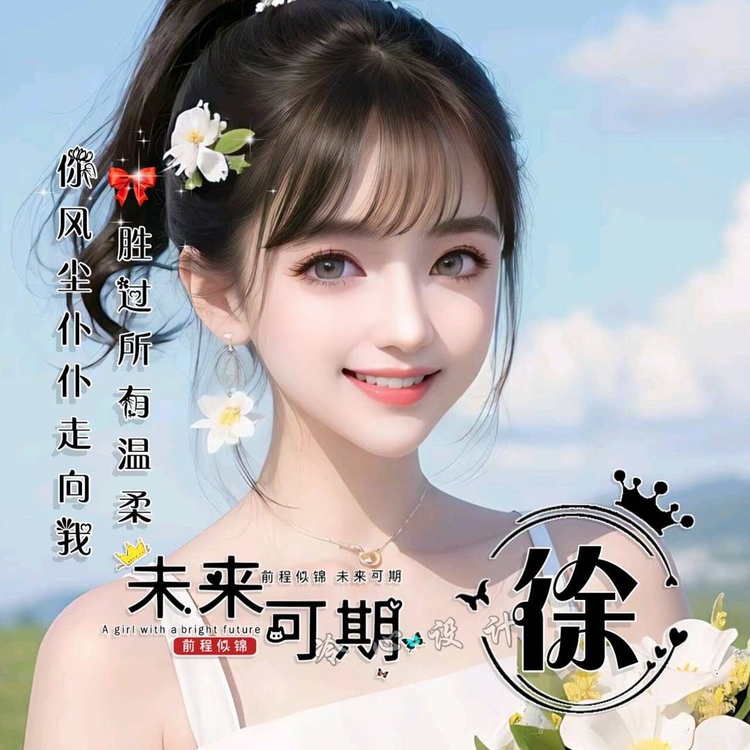 唯美可爱巨好看女生真人头像 2023超好看微信头像图片_姓氏_漫画_卡通