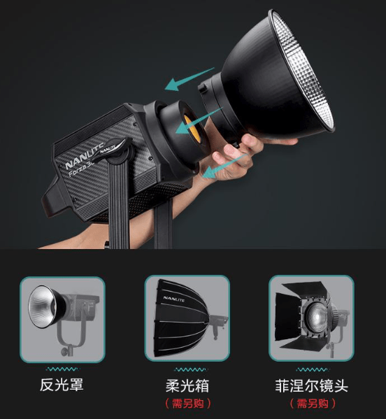 南光Forza 300W摄影灯LED柔光灯视频补光灯摄像-搜狐大视野-搜狐新闻