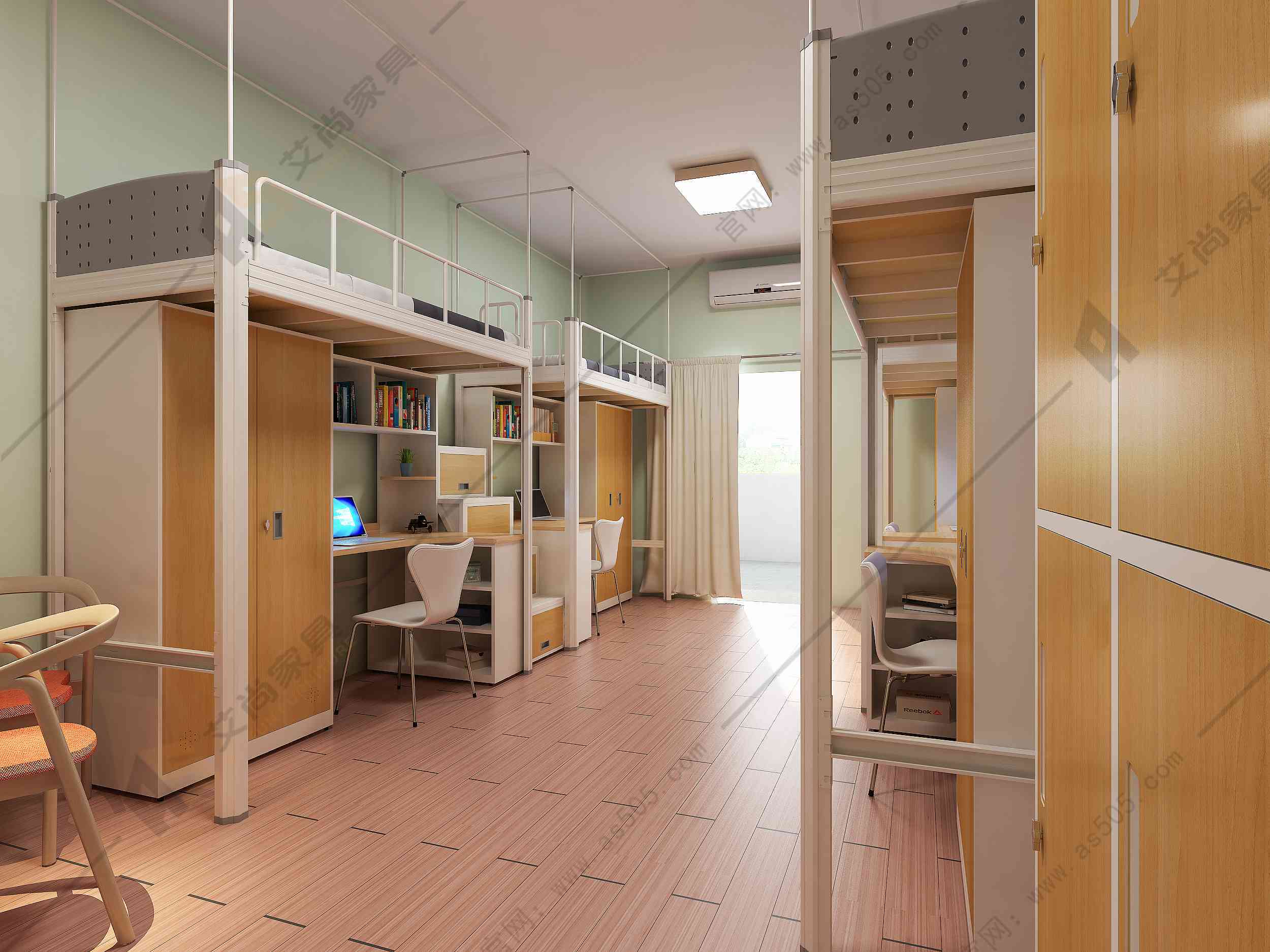 宿舍床款式分类及不同款式宿舍床特点_空间_设计_网络