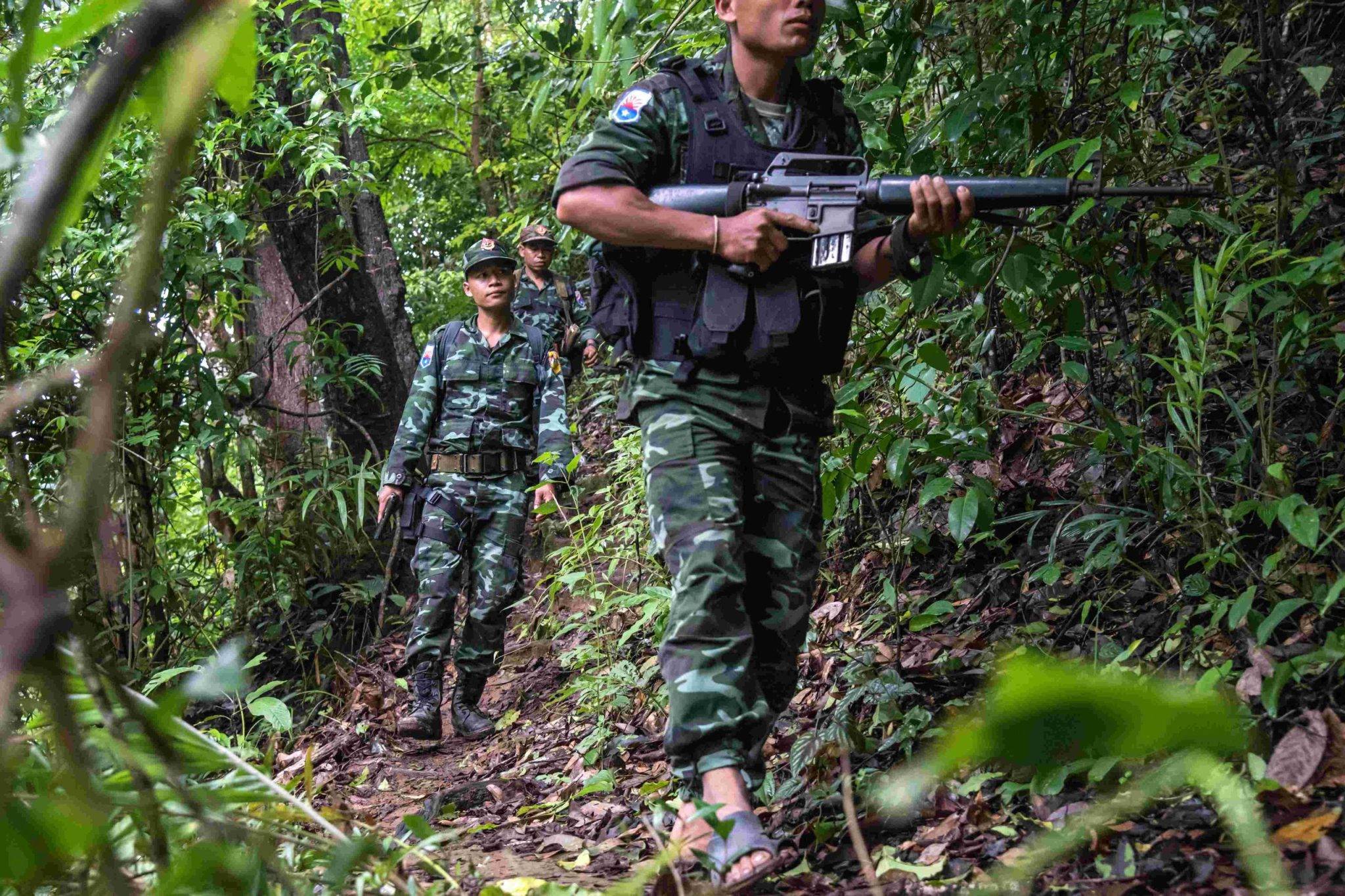 克伦联军袭击高加力附近的一个缅军营地,妙瓦底附近缅军遭袭击_kawtn