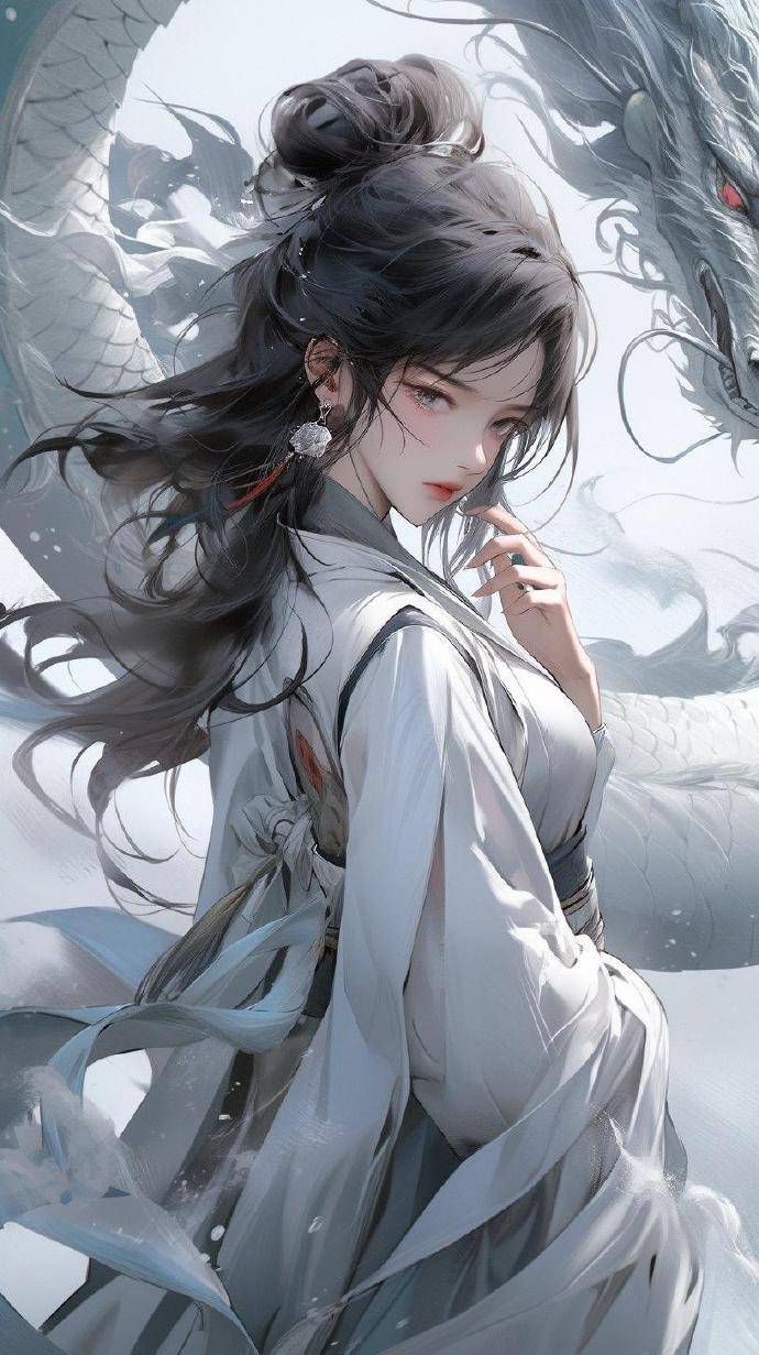 古风插画龙女壁纸|龙的传说~ -搜狐大视野-搜狐新闻