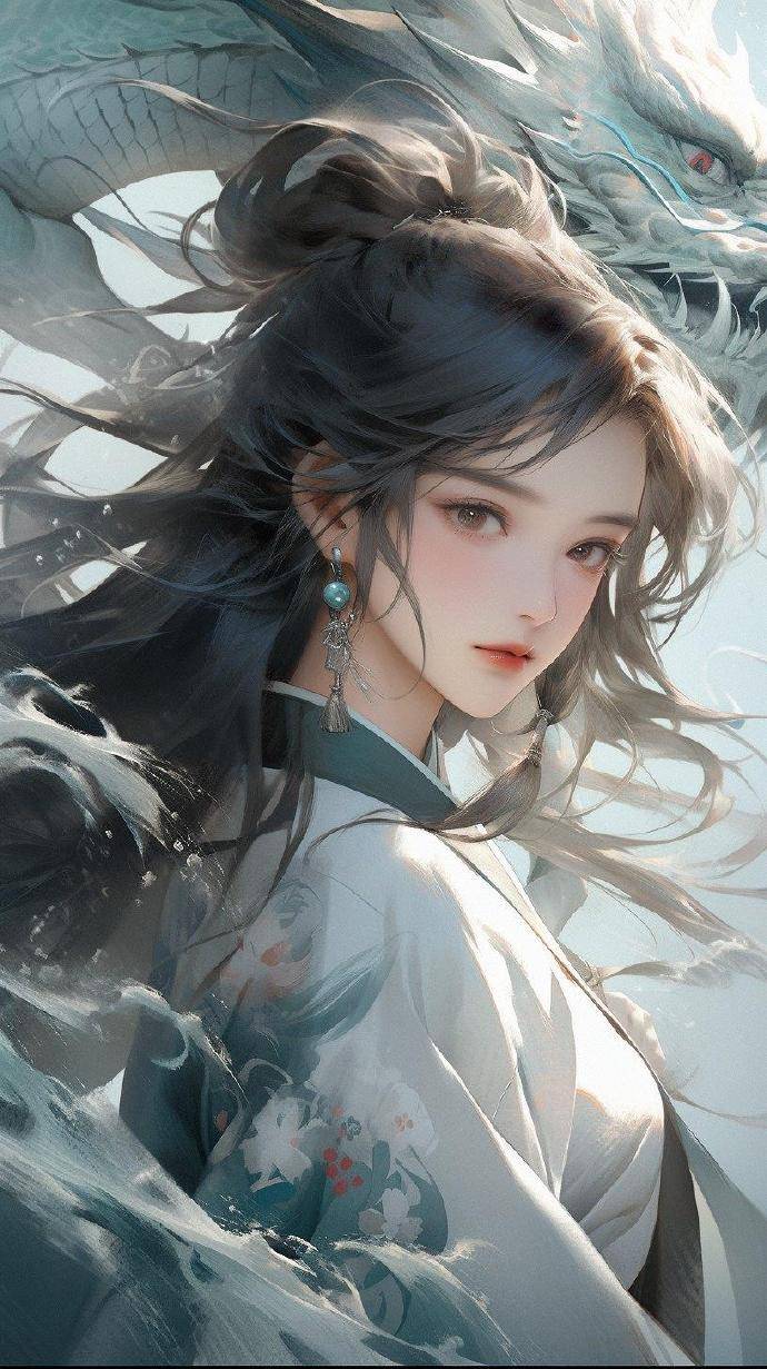 古风插画龙女壁纸|龙的传说~ -搜狐大视野-搜狐新闻