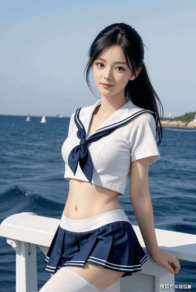 高清美女壁纸,顶级容颜白丝水手服小姐姐,只看一眼就爱了_白色_外表