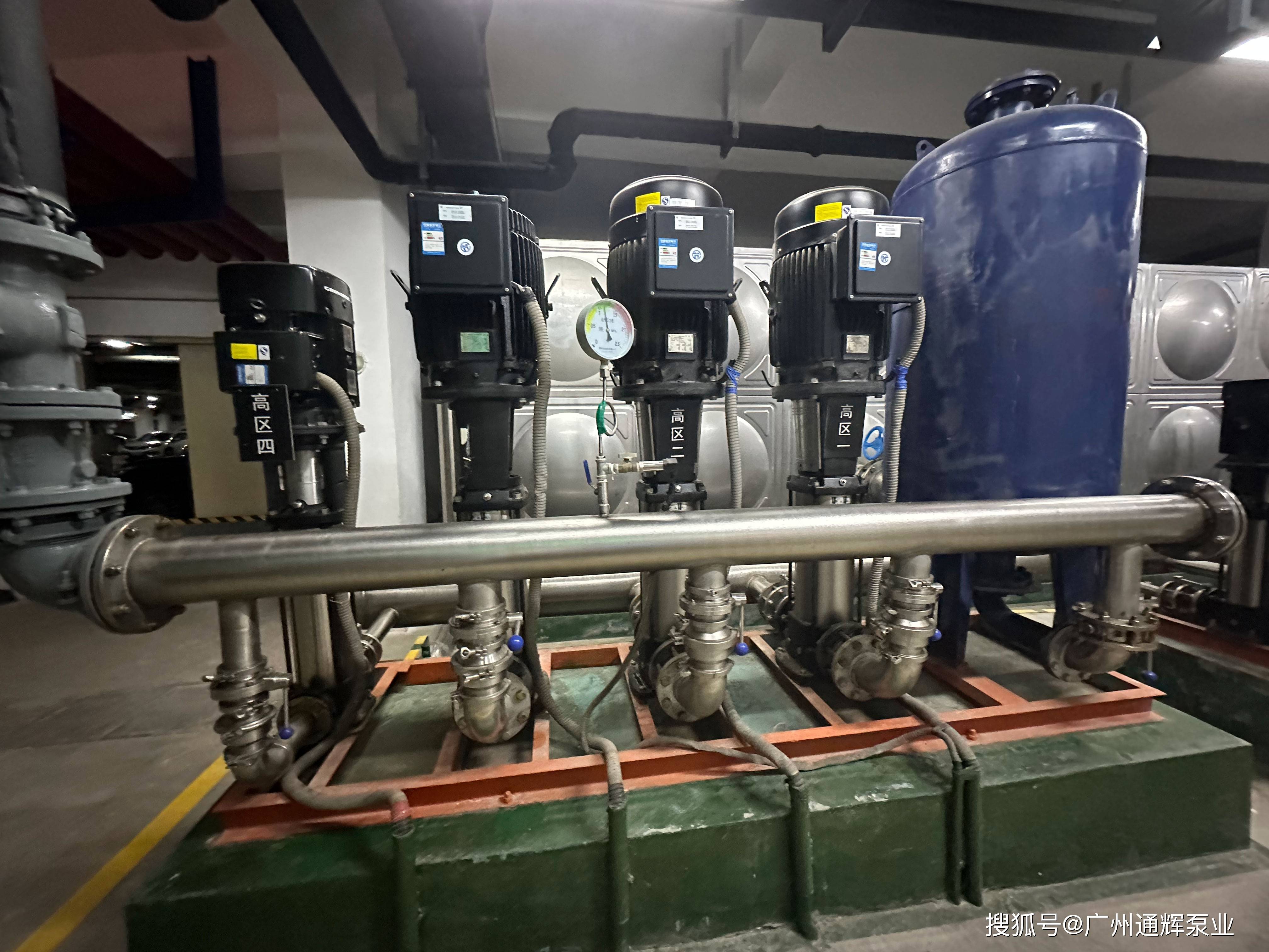 北京小区二次供水节能改造项目分享:智慧泵房助力供水改造大升级