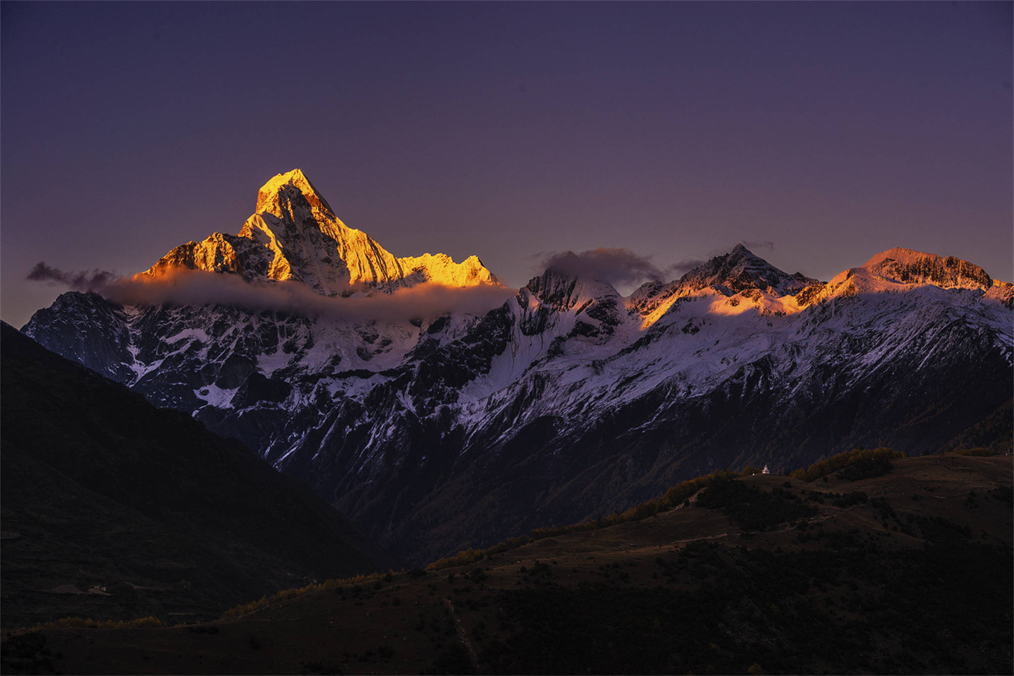 四姑娘山,九寨沟,黑水奶子沟彩林公园旅游区获四川十大避暑胜地