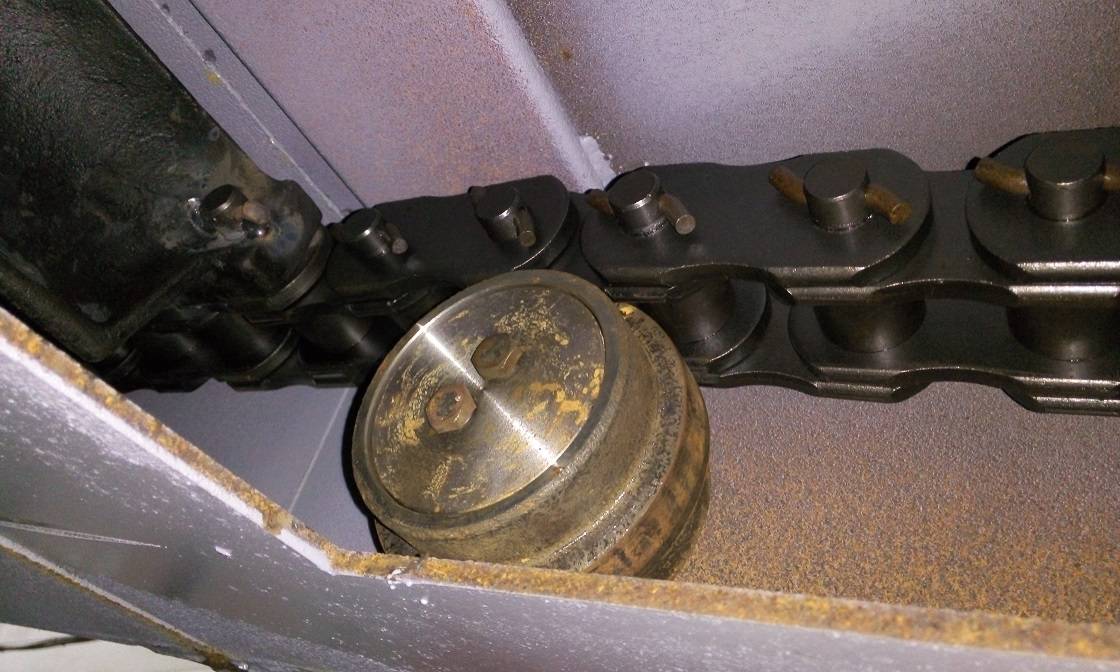 扒渣机链条导向轮(托滚)_液压_配件_马达