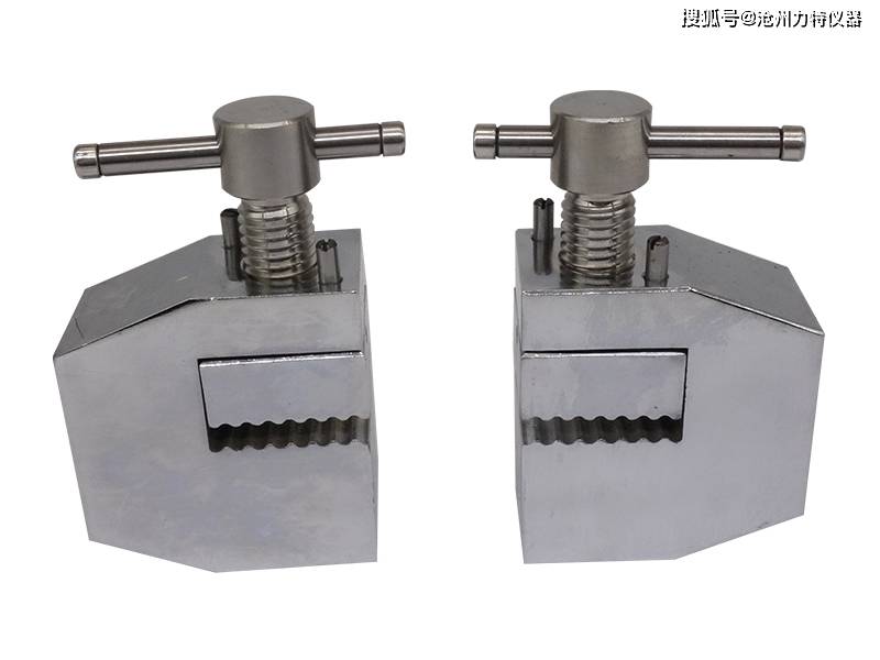 小波纹180度夹具非金属材料拉伸剥离剪切强度试验装置_mm_配套_螺纹
