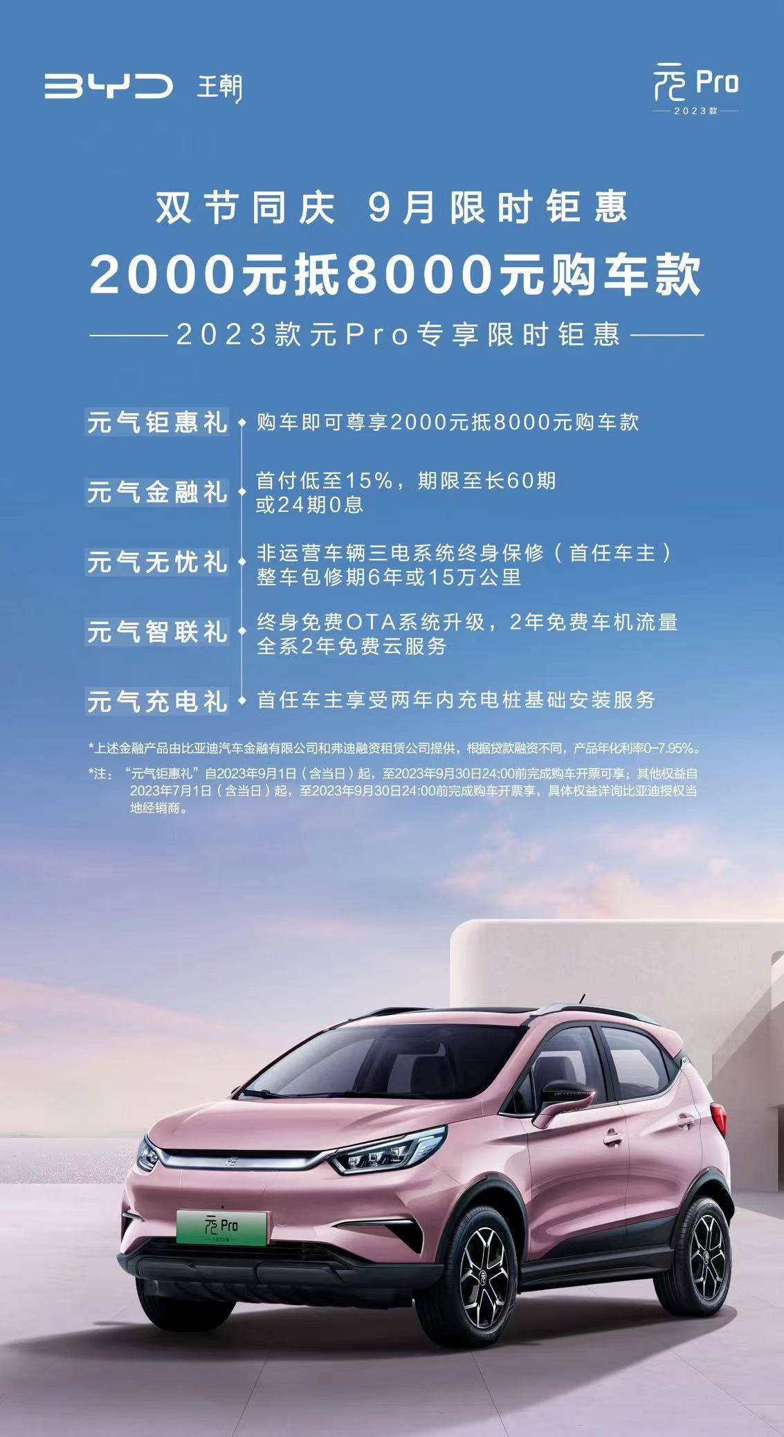 诚意够不够？比亚迪元Pro推出限时优惠，指导价9.58万元起_搜狐汽车_搜狐网