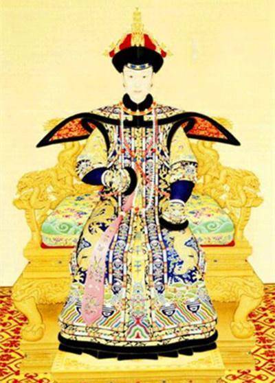 著名后妃画像,图2孝庄皇后美丽迷人,图6香妃眉目如画_皇帝_妃子_乾隆