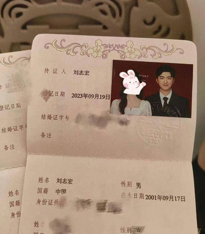 前TF家族成员刘志宏官宣结婚 她是我想要共度余生的人 