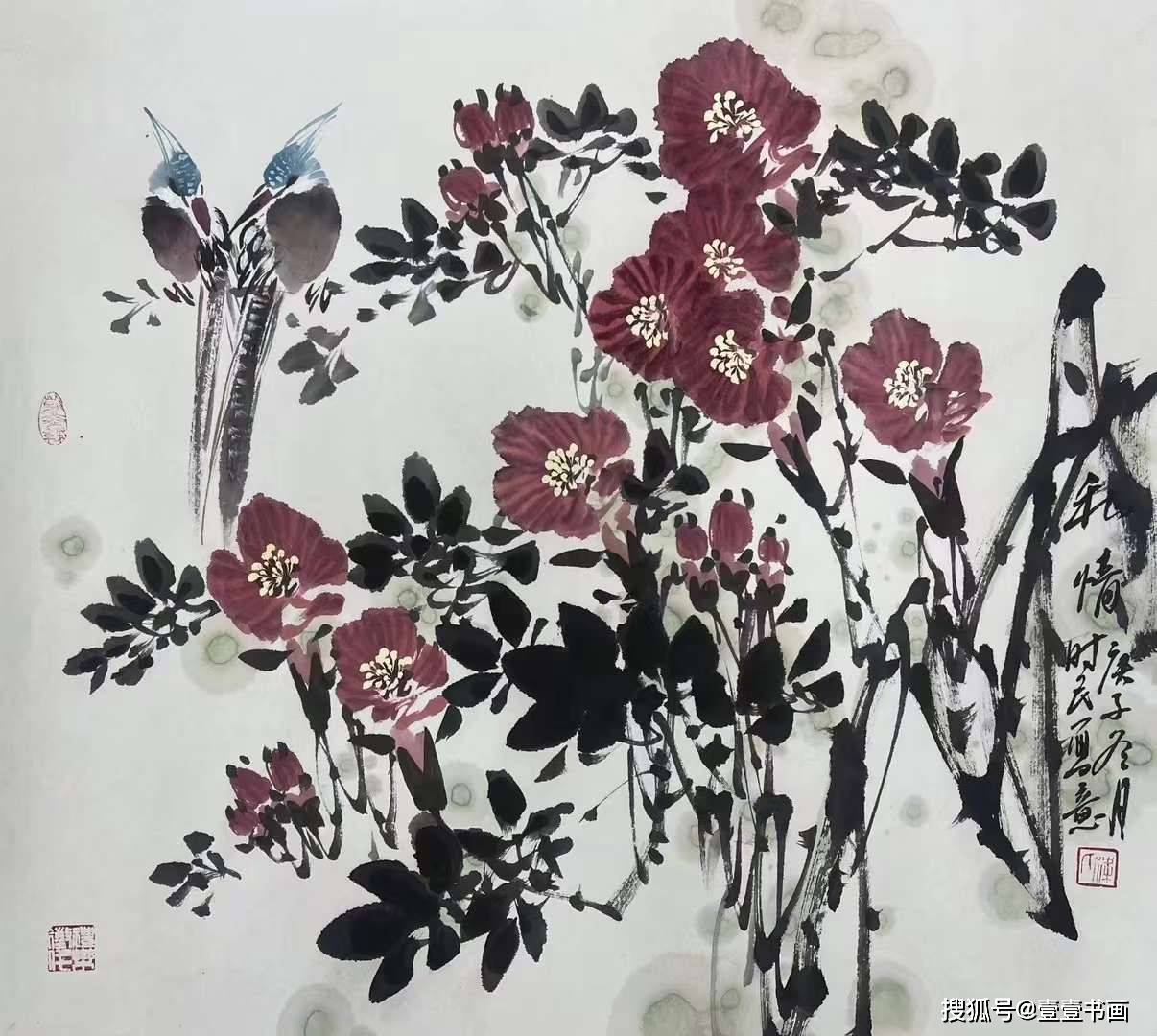 梁时民画家作品欣赏