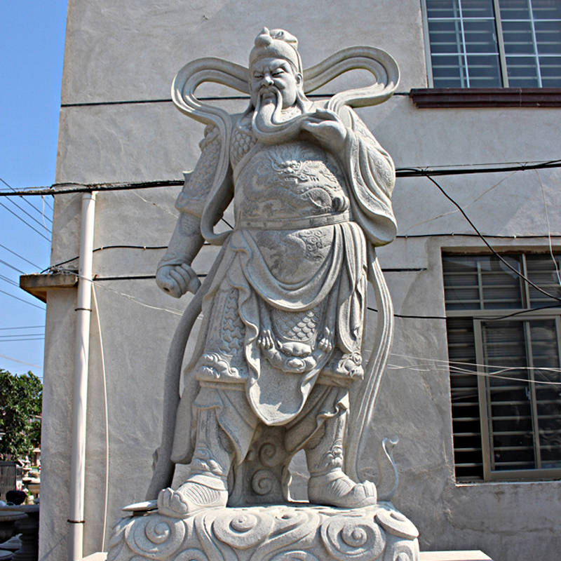 石雕关公像图片大全石雕关公德州另外,关公石雕像的面部特征也十分与