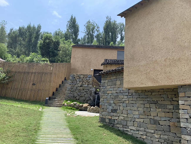 田野景观社区,民宿外墙,农村外墙,街道外墙改造,生态城镇和休闲景区