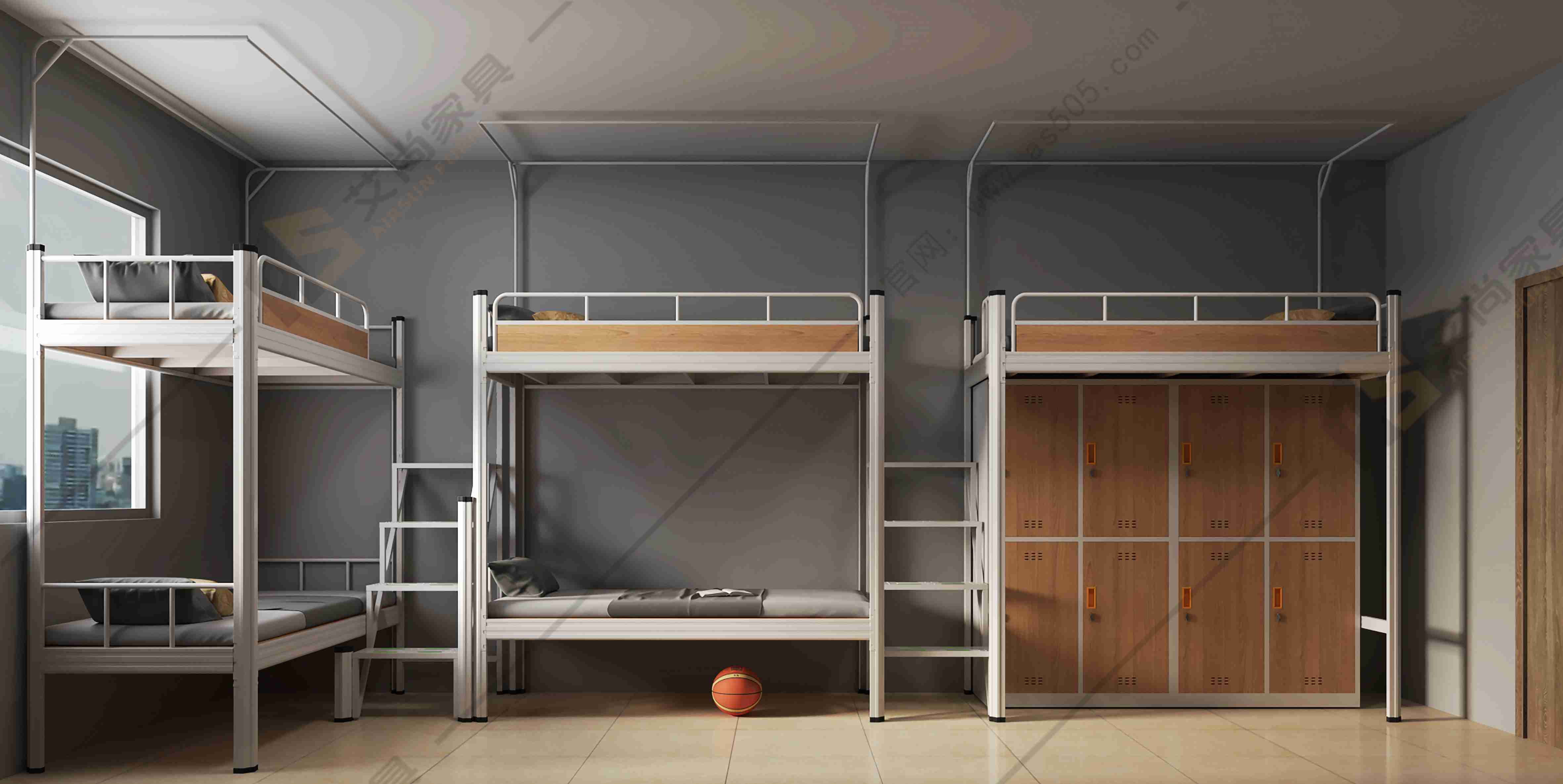 学生宿舍公寓床,要安全 舒适双重保障!_艾尚_设计_家具