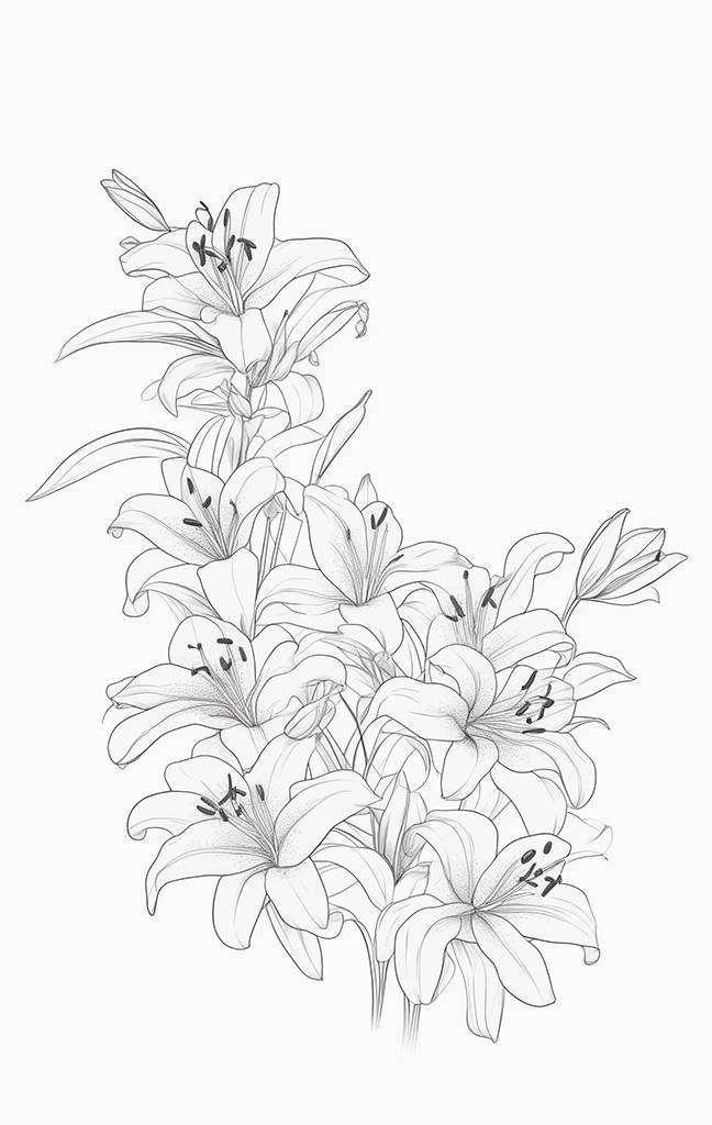 ai绘画 stable diffusion 线稿生成写实植物_品质_life_anne