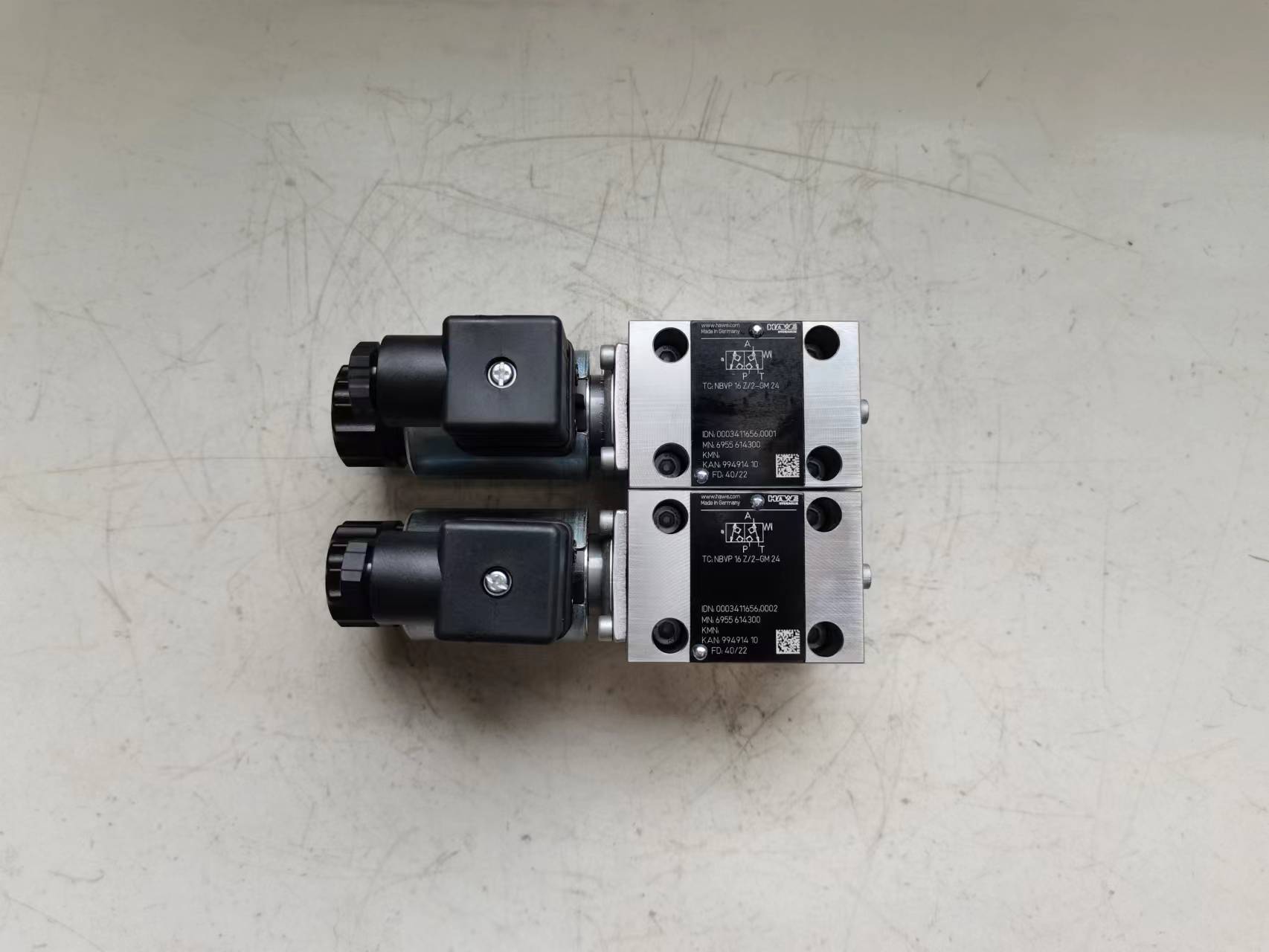 哈威nbvp 16 z/b 1,0 r/2-gm 24截止式换向阀德国hawe液压阀_压力_油