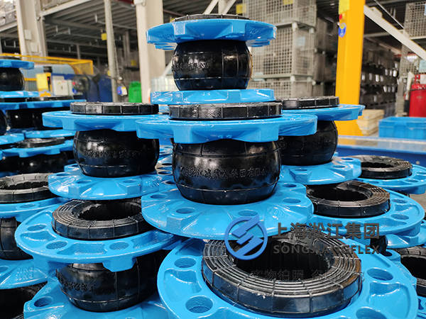 水泵配套球墨法兰橡胶软接头_管道_振动_系统
