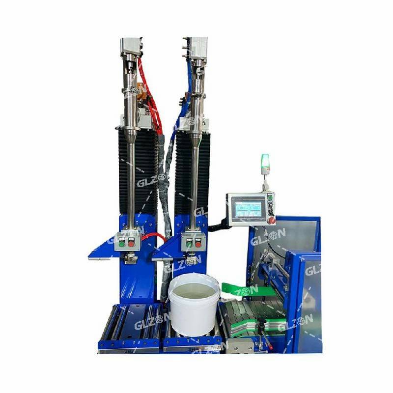 液体称重灌装机-18l玻璃胶灌装机_自动化_设备_服务