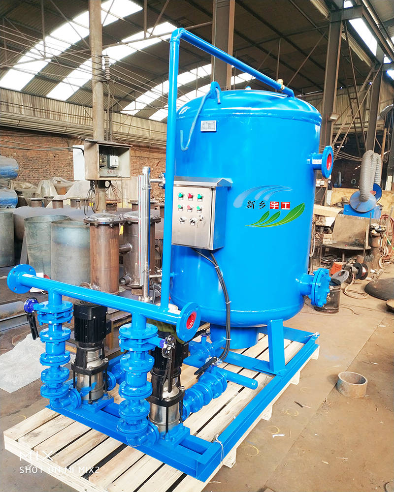 闭式凝结水冷凝水回收装置的结构和组成部分工作原理讲解介绍_设备