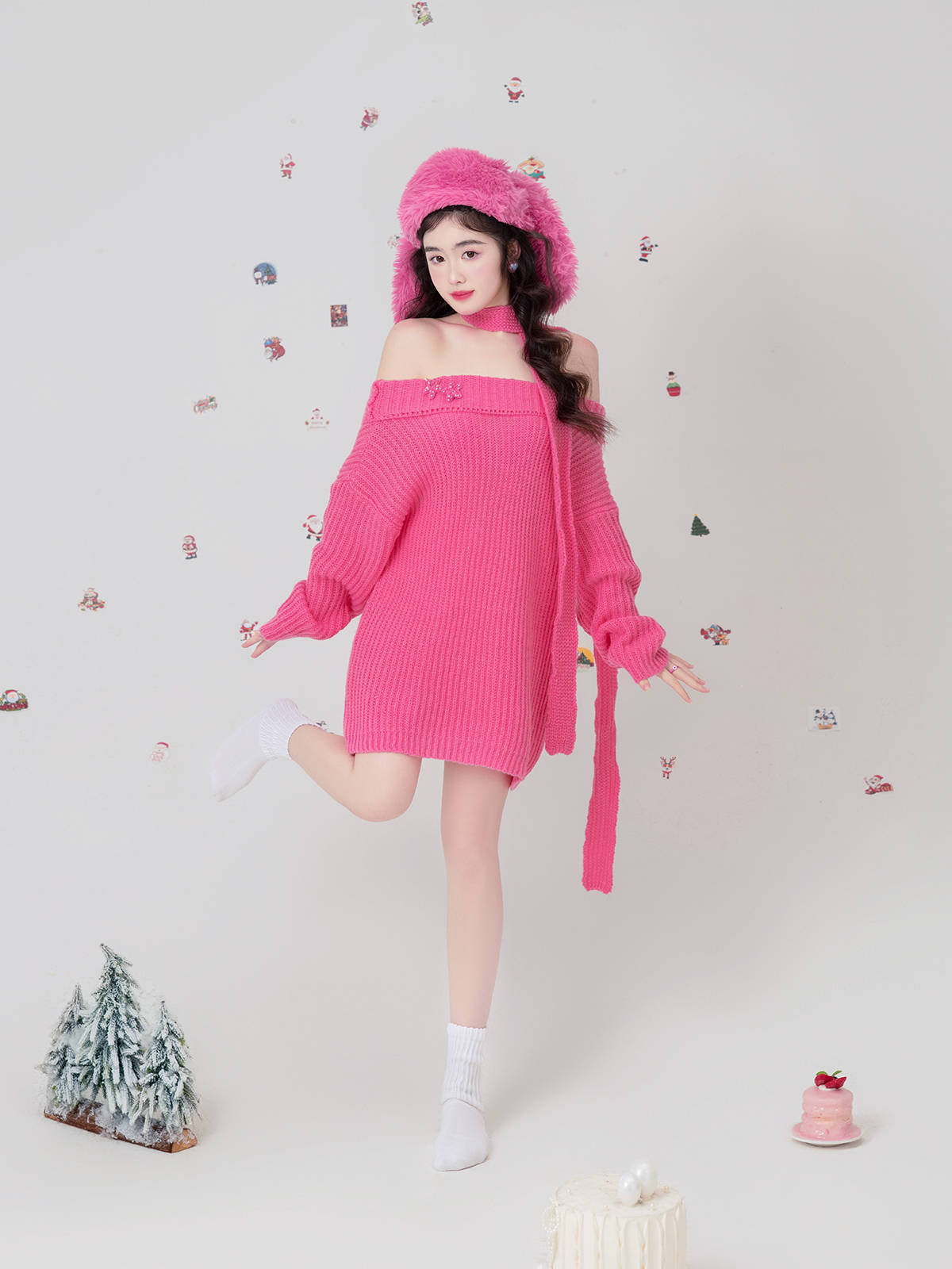 高甜预警!谁能拒绝这么可爱的粉兔甜妹呢?_写真_粉色_生日