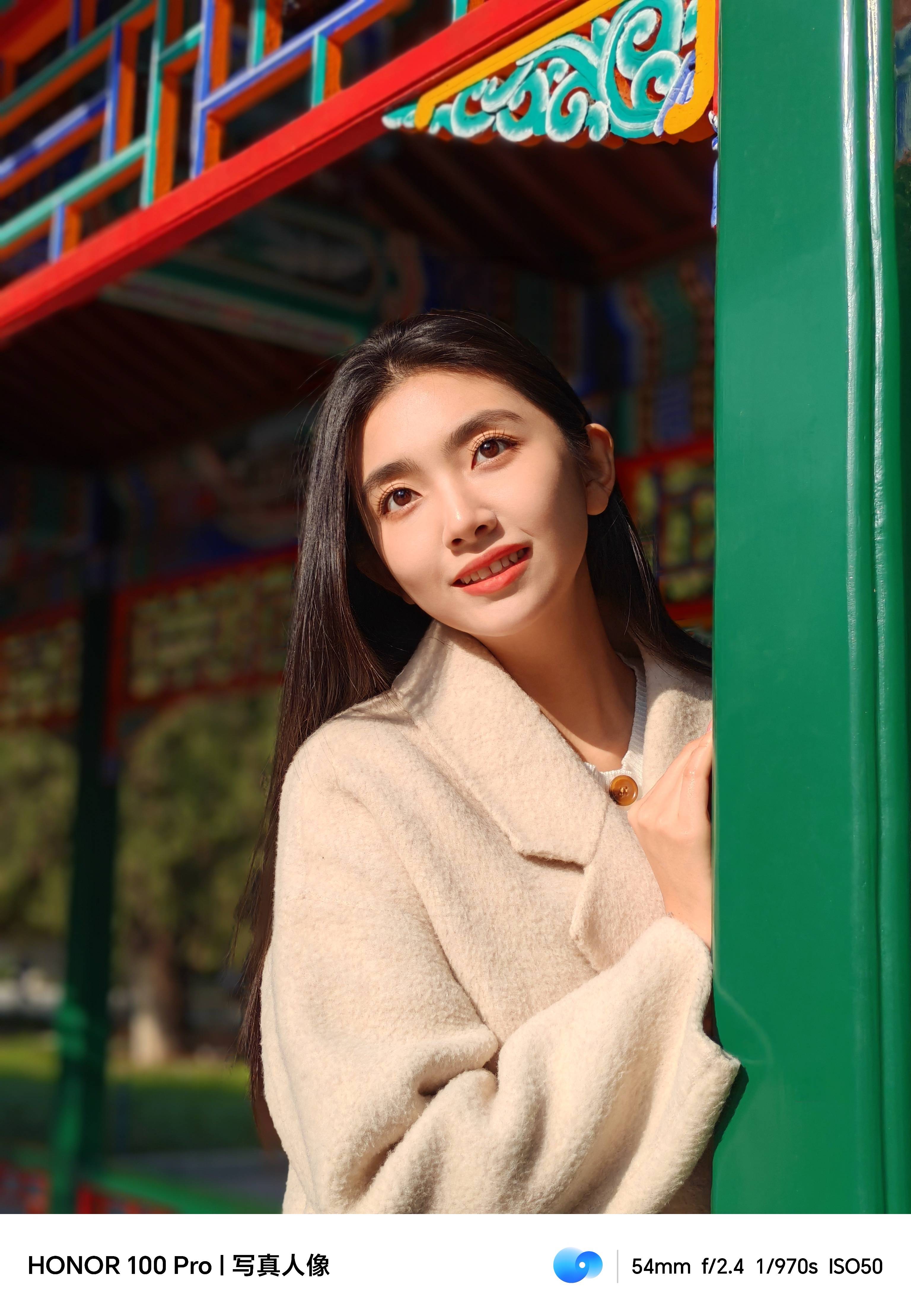 单反级写真相机加持 荣耀100 pro人像样张赏析_效果_镜头_视角
