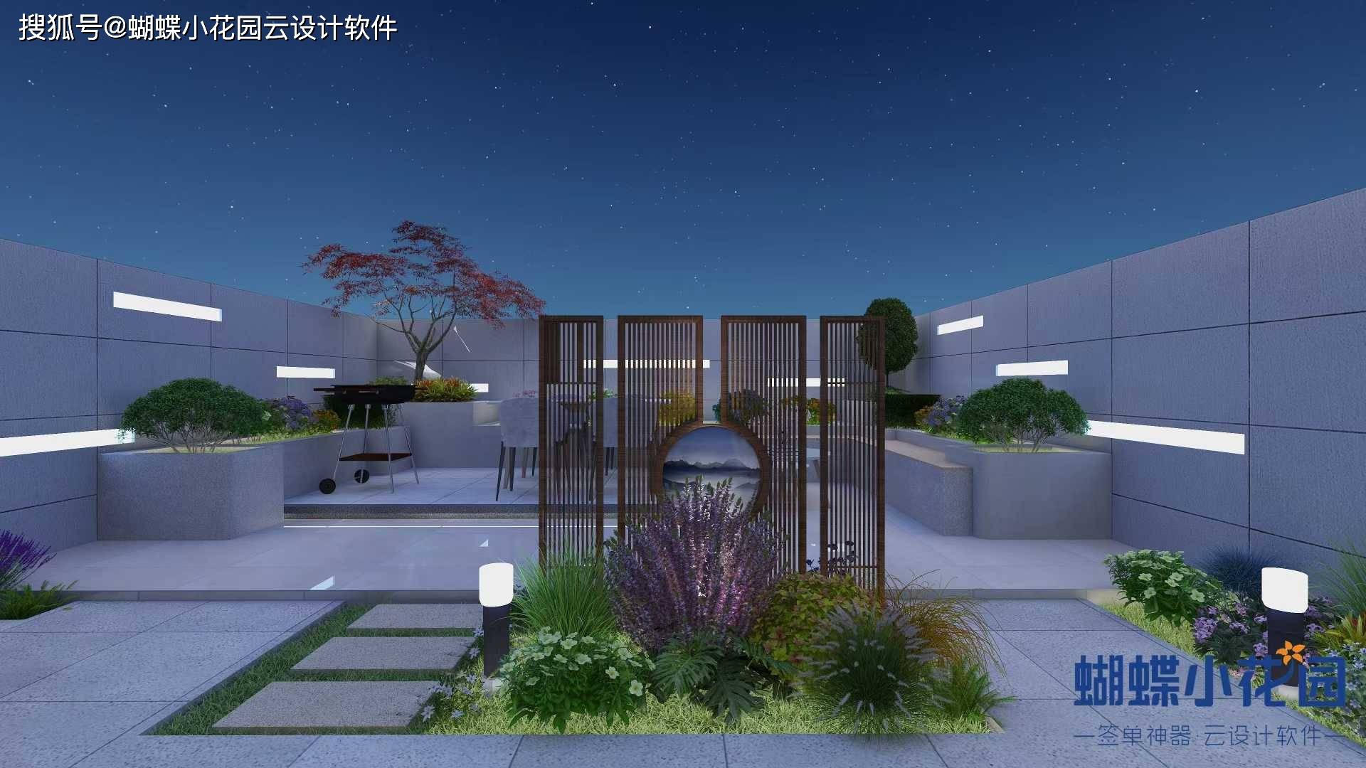 公司门口绿化效果图_工作_员工_进行