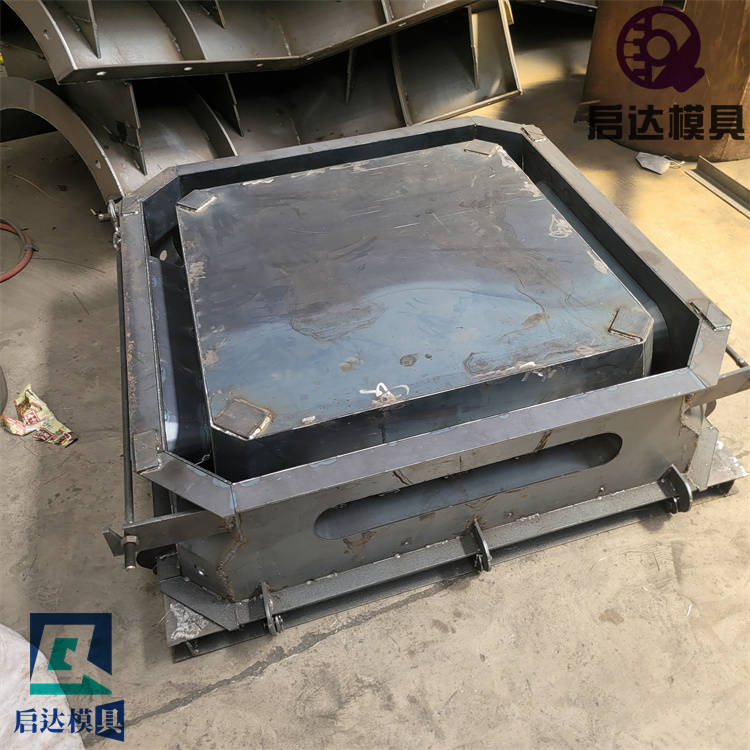 平铺式框格护坡模具 启达堤坝框格生态框模具