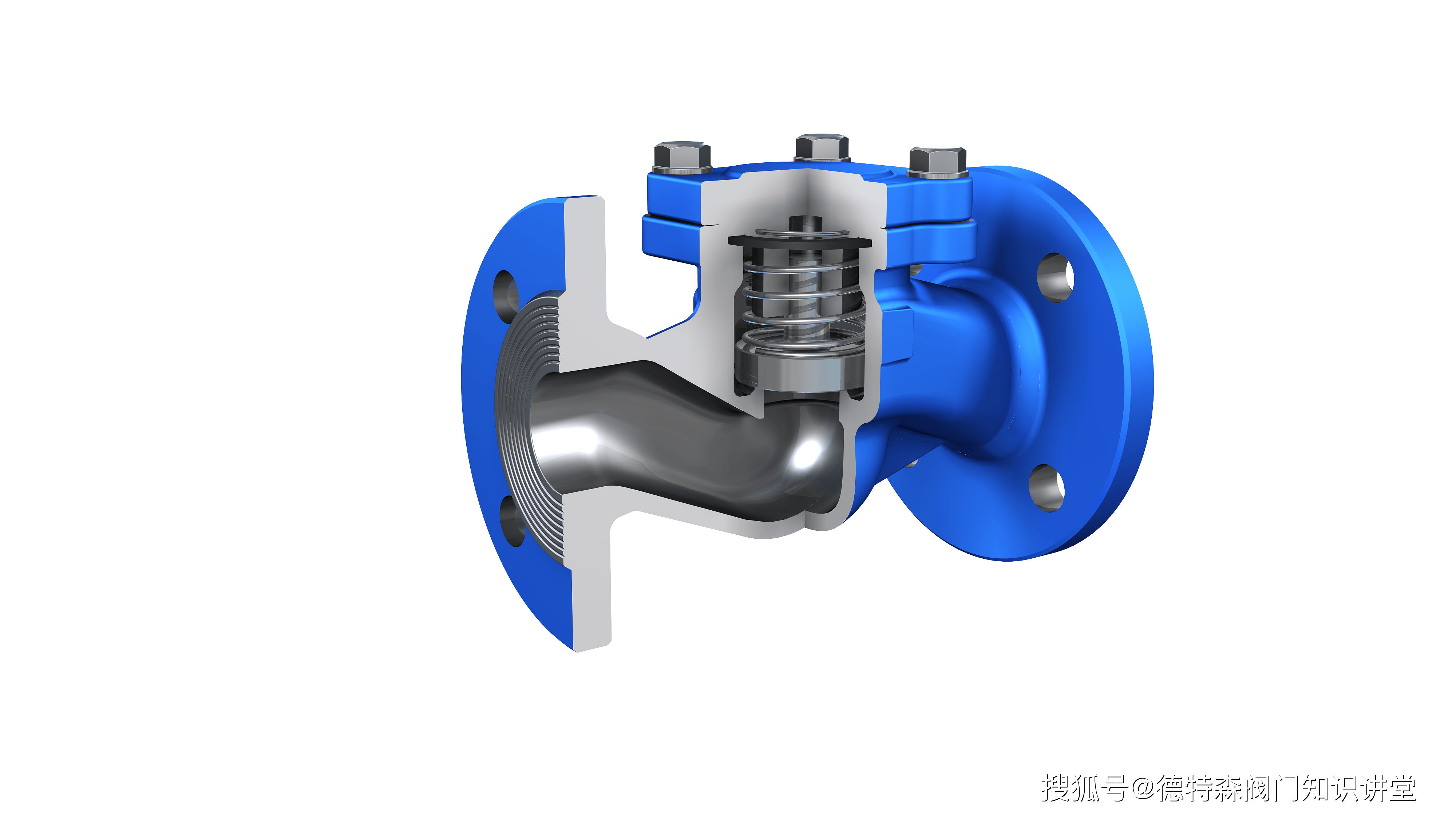 常见的工业阀门——波纹管止回阀_部分_弹簧_结构
