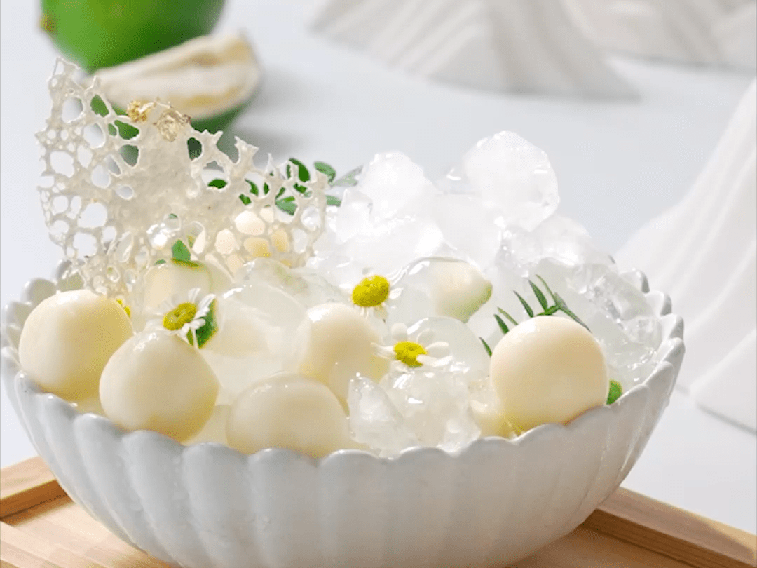 尚巧厨清凉解暑的冰雪冷元子宋代夜市摊的网红甜品