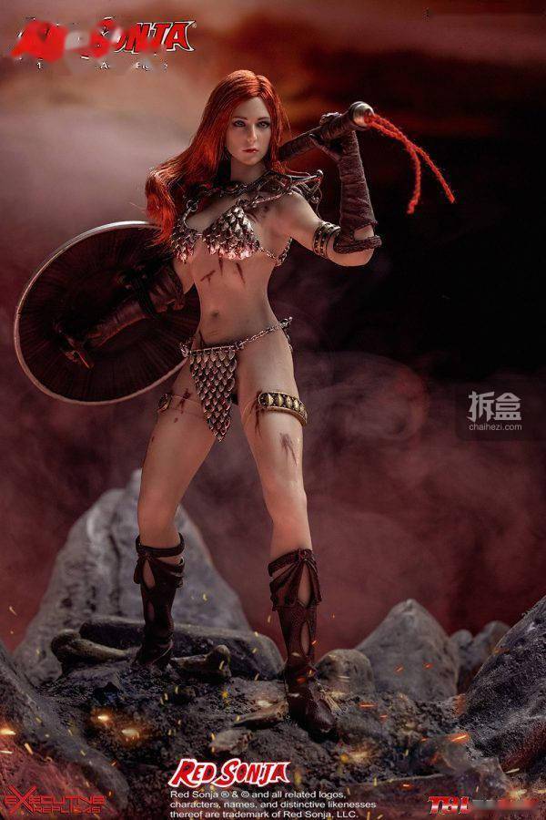 tbleague《女王神劍red sonja》桑尼亞 1:12可動人偶