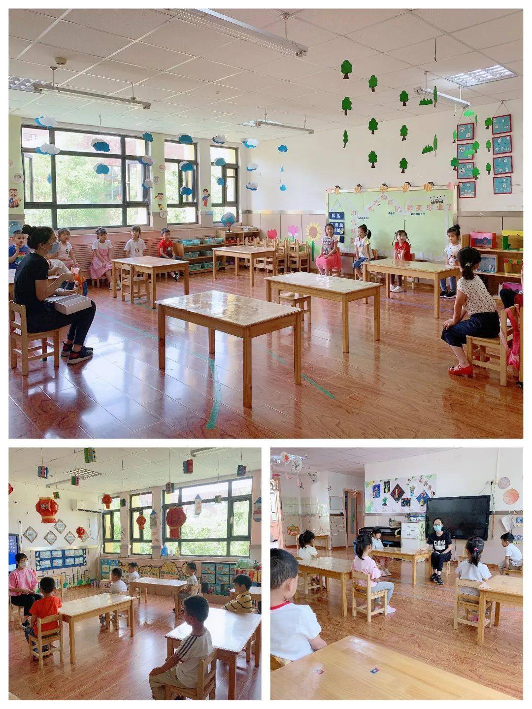 东丽区幼儿园开园啦小萌娃们开心归位