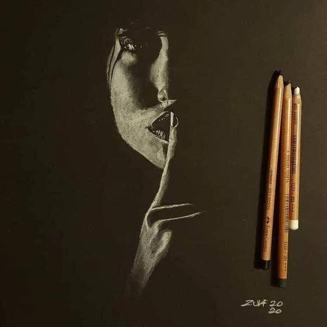 非常有趣的光影素描一起去看看