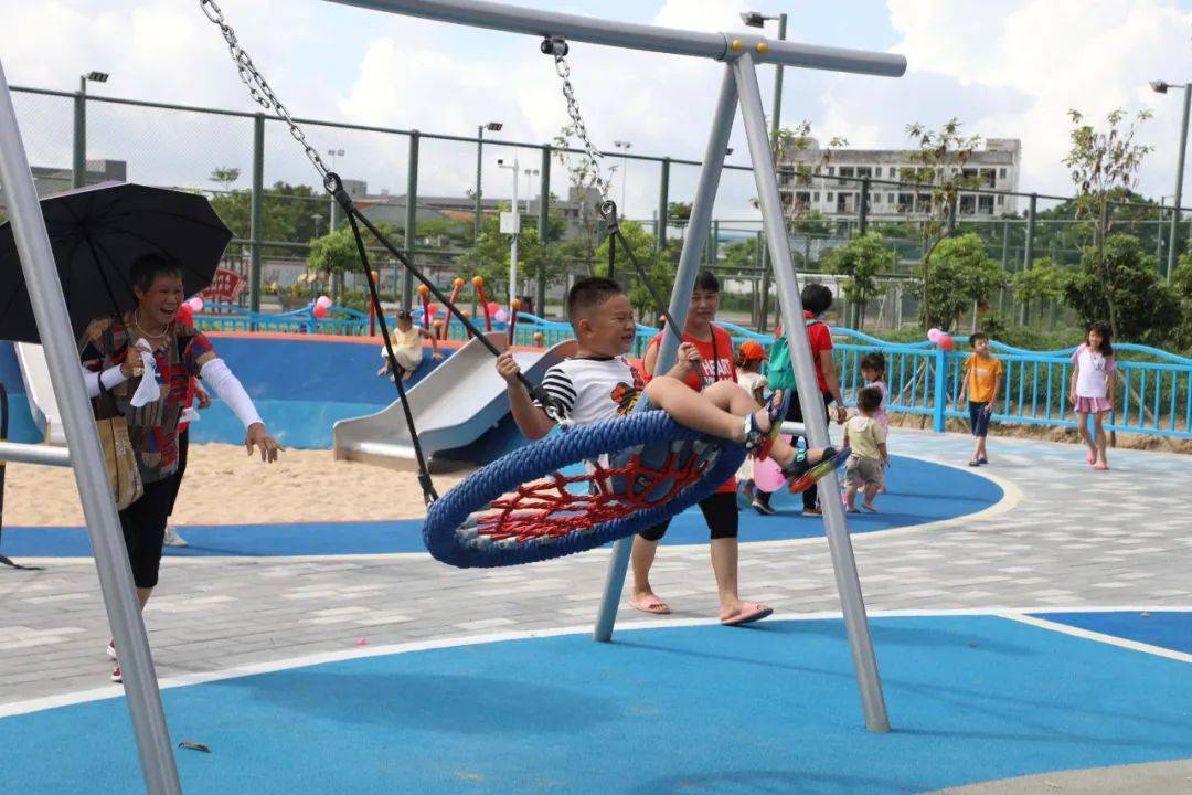 免费珠海这里首个大型公共儿童游乐场正式开园