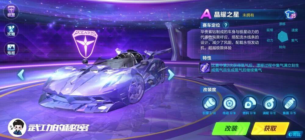 qq飛車手遊:晶耀之星升級五噴?指揮官成最慘a車