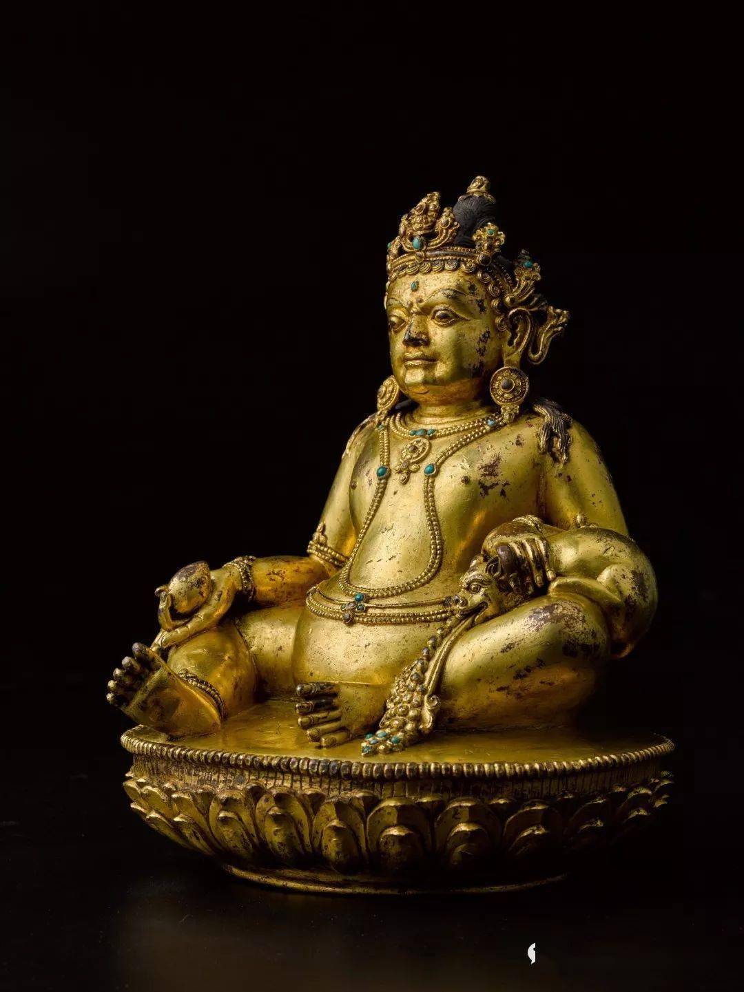 丝路梵华吉泉斋藏古代佛教造像集珍佛像赏析黄财神像