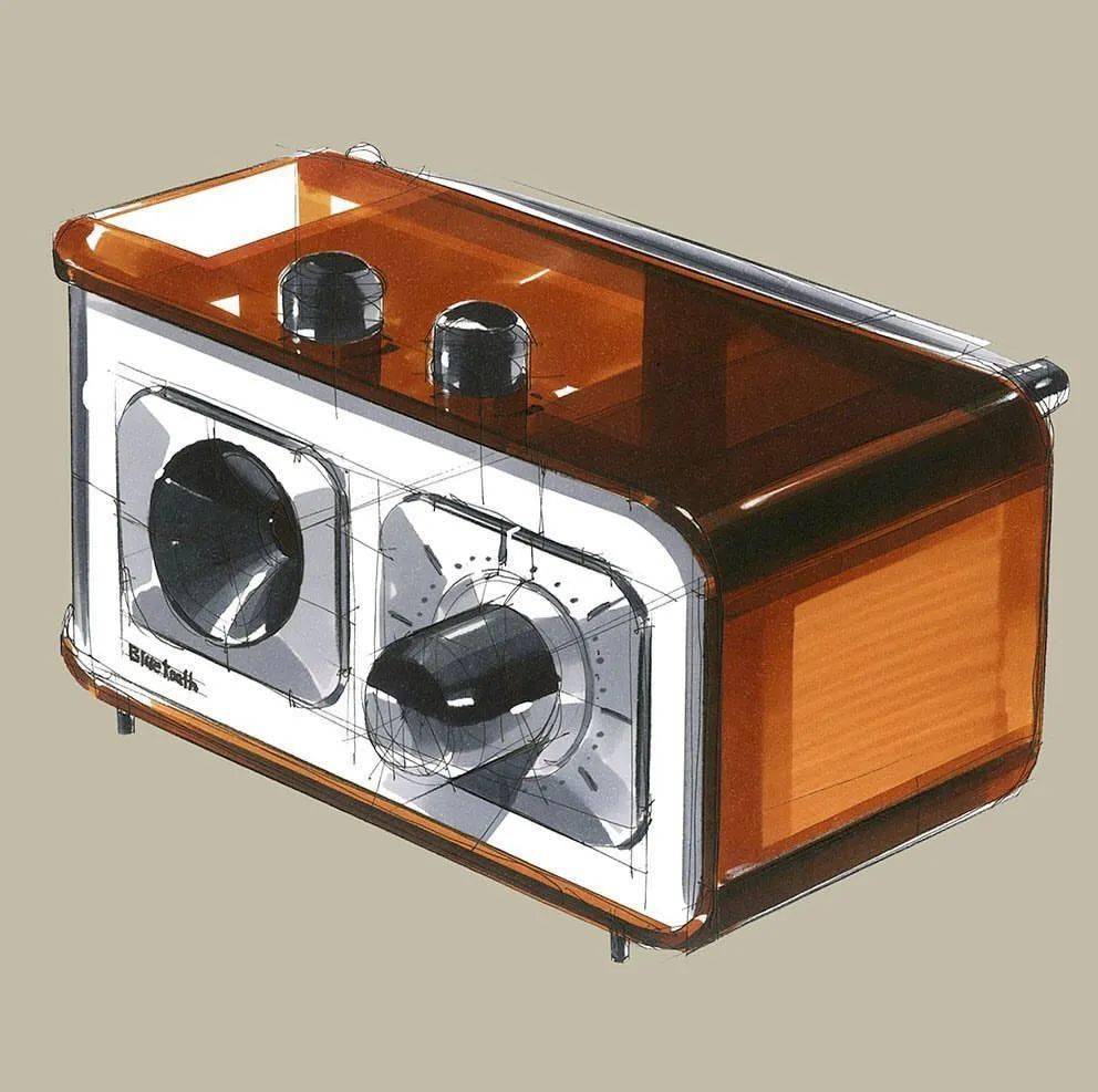 「远川绘-手绘临摹441day」注重"意"的手绘表现技法_音响