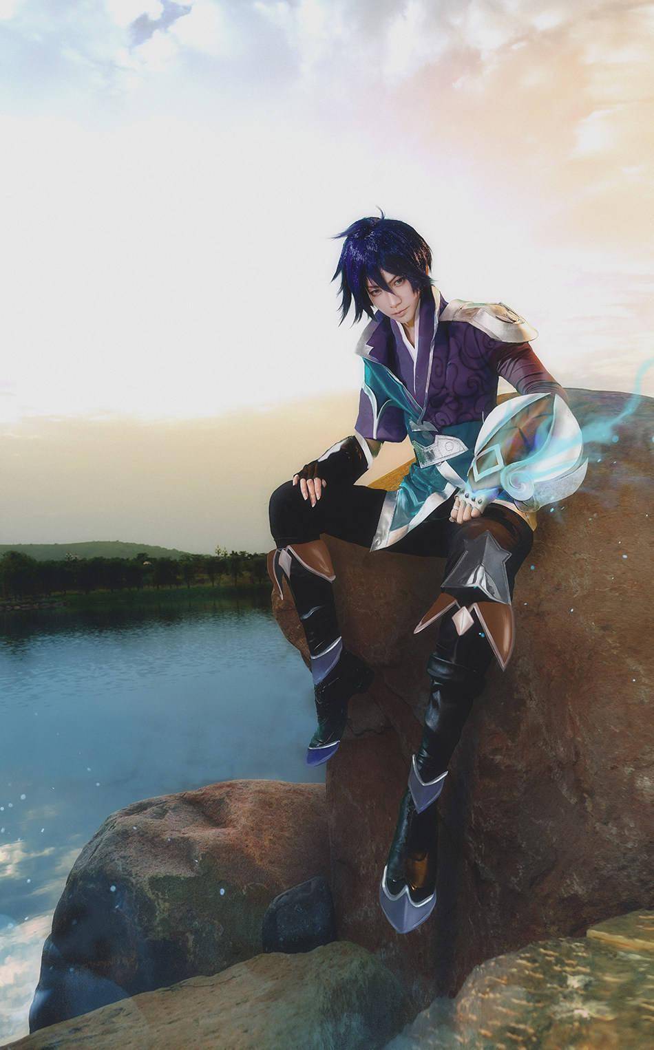 英雄联盟伊泽瑞尔ssg皮肤cosplay