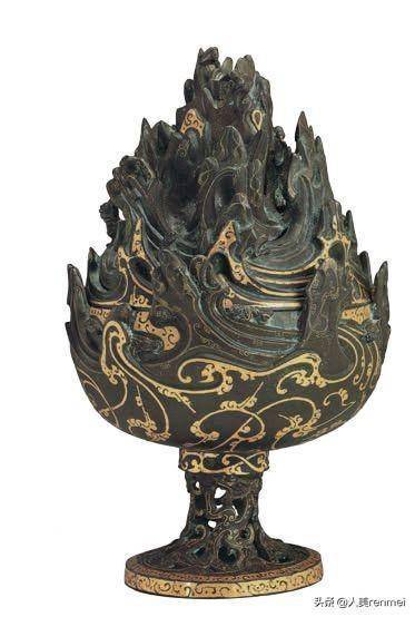 升降随长烟汉代博山炉上的微缩仙岛