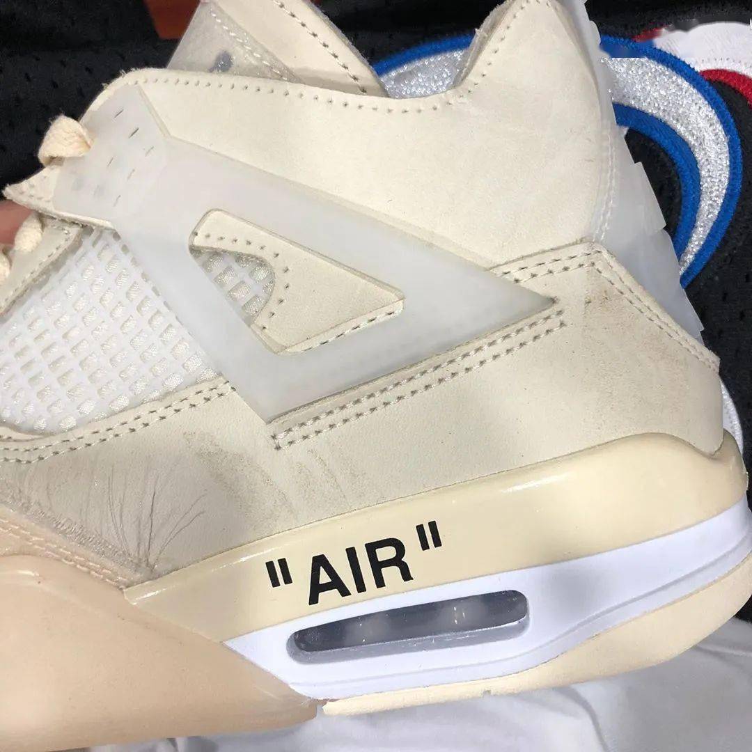 aj4offwhite联名,aj4白帆 逼死强迫症offwhitexaj4联名细节曝光货量56000双