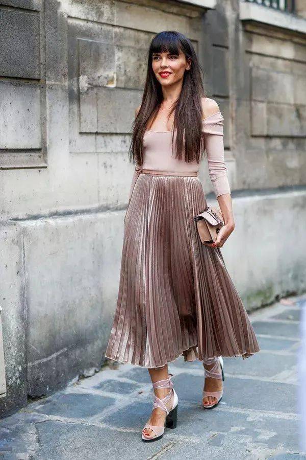 文末福利初恋感百褶裙藏肉显瘦不挑人谁穿谁美