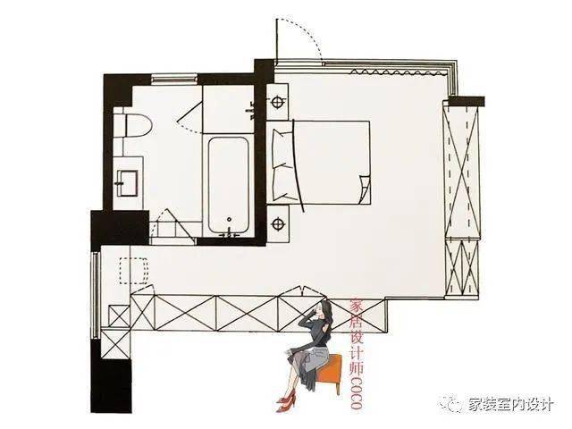 在有限的空间内设计一个衣帽间不同类型衣帽间所需最小空间尺寸了解一