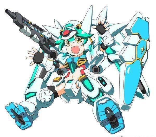 q版高达机娘想抱走谁呢