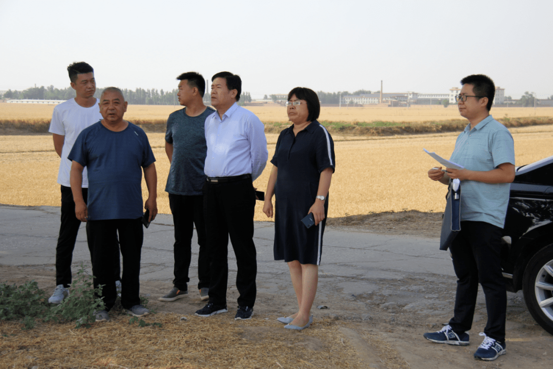 北澧新河县级河长康现芳35℃高温下徒步4公里巡河