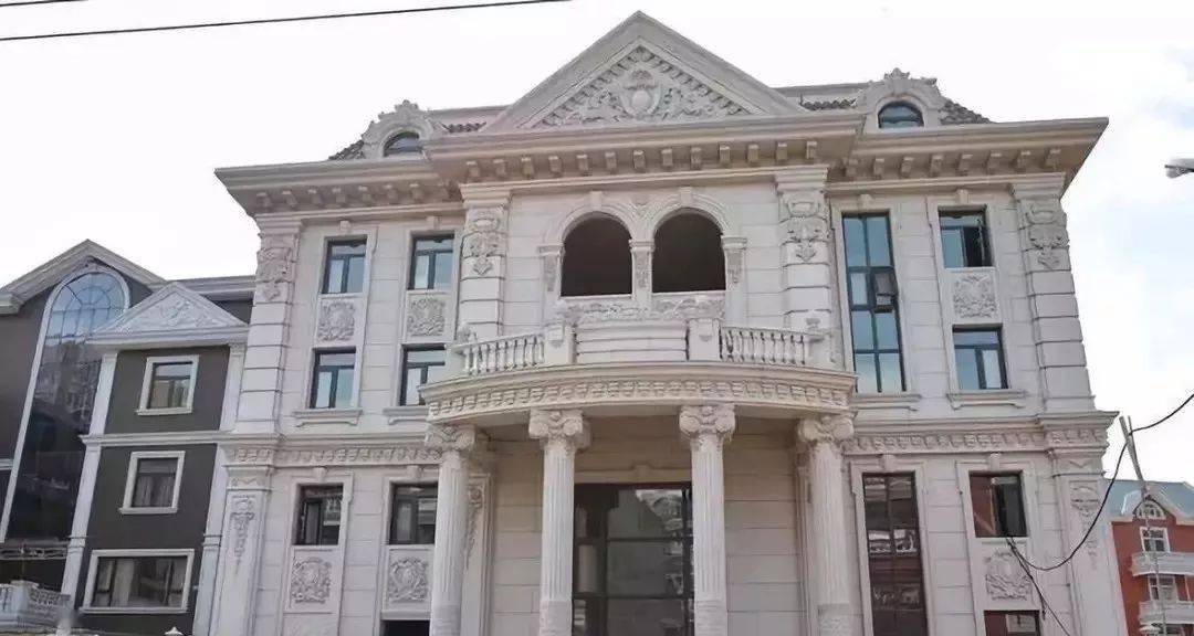 欧式石材别墅门头造型可别忽视了