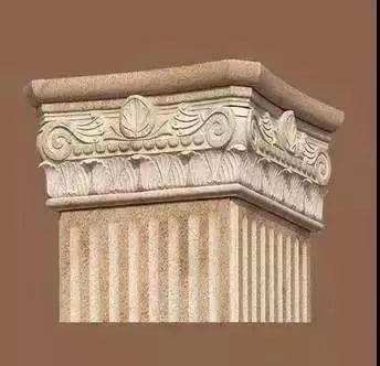 罗马柱(柱础,柱身,柱头)雕刻素材参考_古希腊