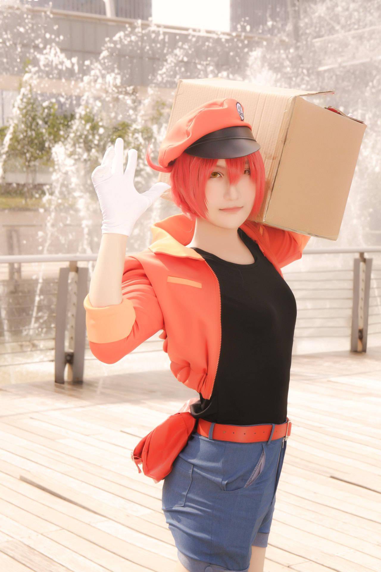 工作细胞红细胞cosplay