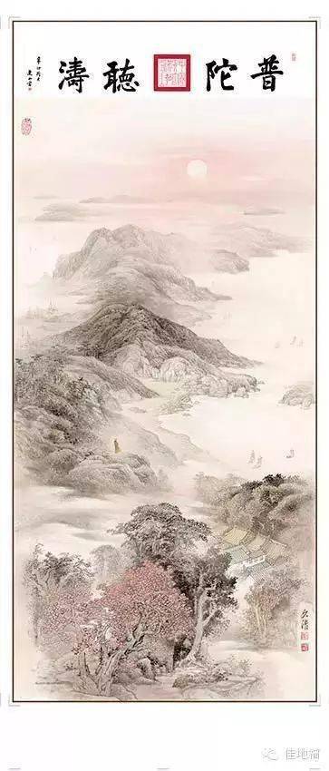 四大佛教名山中华圣景色